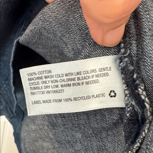 Universal Thread Top Denim Medium 100% Cotton - Picture 4 of 7